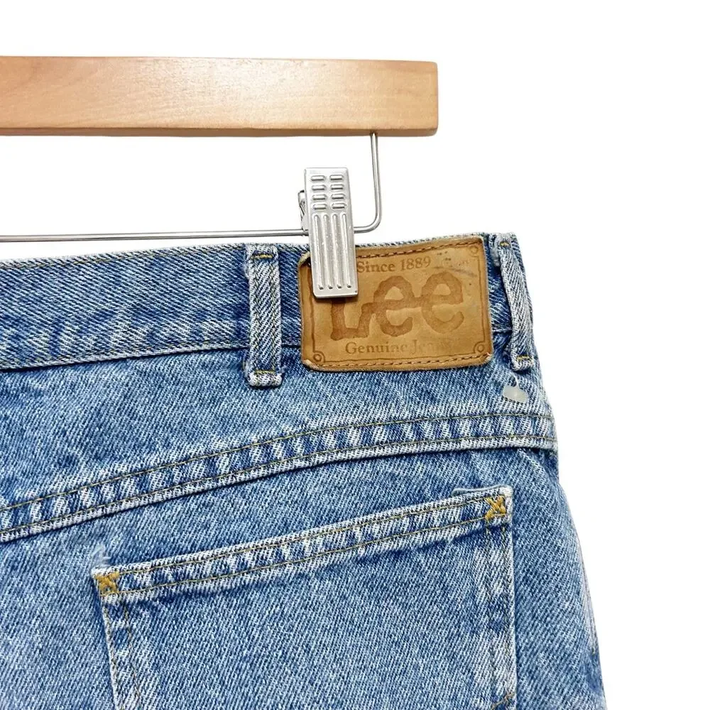 Vintage Lee Straight Leg Jeans Sz 36x30